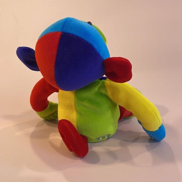 Yottoy Velveteen Monkey Soft Toy Colour Block Toy Excellent Used Condition 10” - Picture 3 of 8
